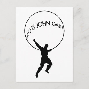 Quem É John Galt? cartão postal