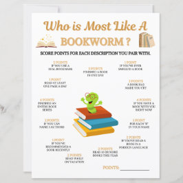 Quem É Mais Como Um Jogo de Minhoca de Livros