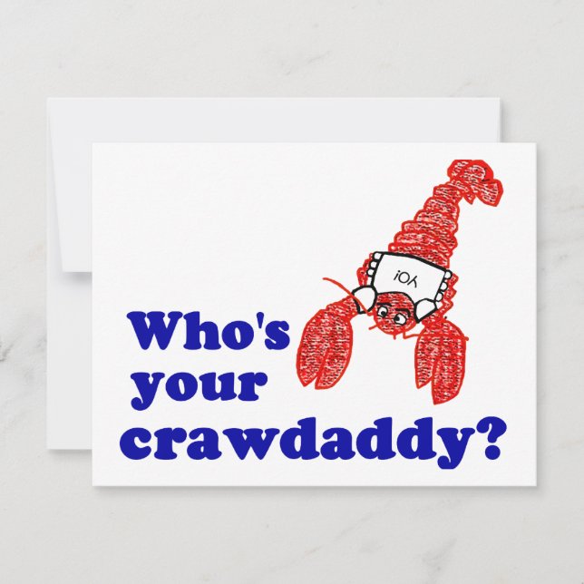 Quem é o seu Crawdaddy? (Frente)