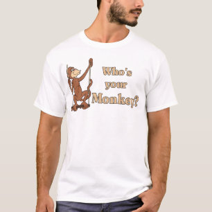 Quem é seu macaco? t-shirt