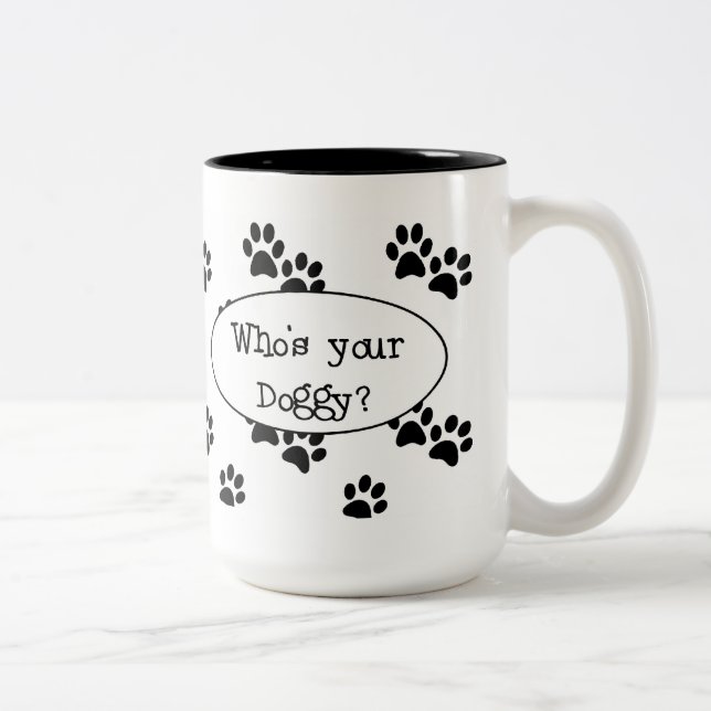 Quem é sua caneca do Doggy (Direita)