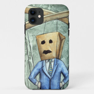 "Quem está puxando SUAS cordas?" capas de iphone