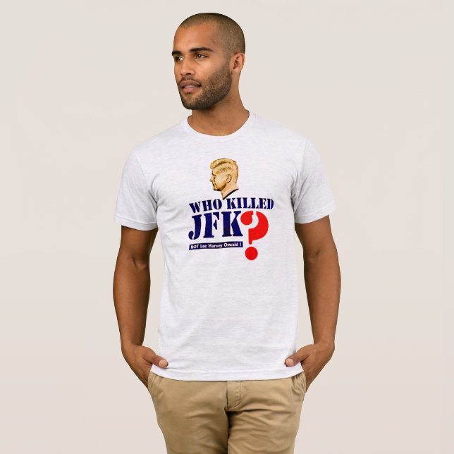 Quem matou JFK? Camiseta (Frente Completa)