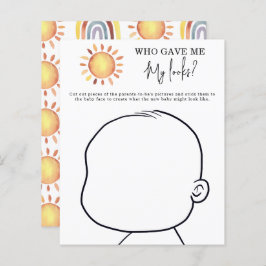 Quem me deu a minha aparência? Jogo de chá de fral