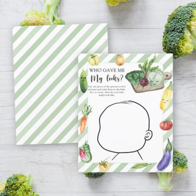 Quem me deu minha aparência jogo de chá de bebê (Criador carregado)