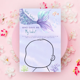 Quem me deu os meus olhares? Jogo de chá de fralda