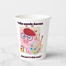 quem precisa de bacon porco citação