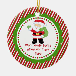 Quem precisa o papai noel… Enfeites de natal da