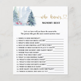 Quem sabe melhor da mamãe no inverno