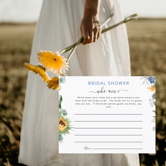 Quem sou eu - Cartão de memória de Chá de panela (Criador carregado)