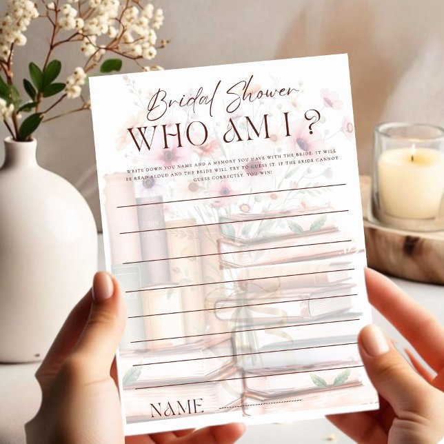 Quem sou eu jogo de Chá de panela de Storybook (Criador carregado)