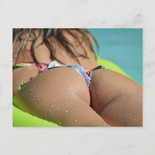 QUENTE! Cartão postal da Bikini Girl