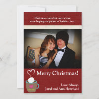 Quente-taça de convite para a Coco 5x7