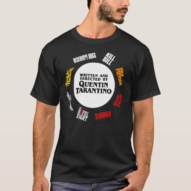 Quentin Tarantino Films Classic T-Shirt (Frente)