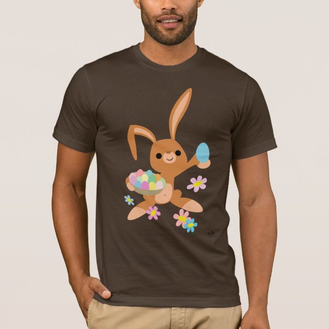 "Quer um ovo?", disse o Bunny - T-shirt (Frente)