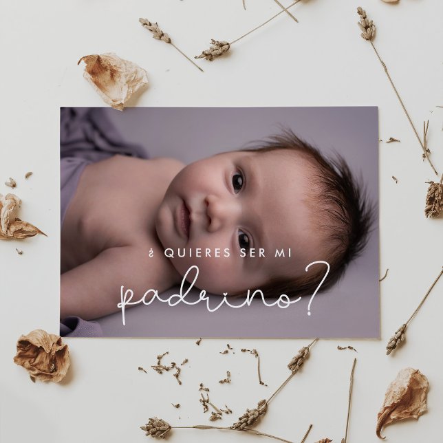 Queres ser meu padrinho cartão de proposta de Godf (Criador carregado)