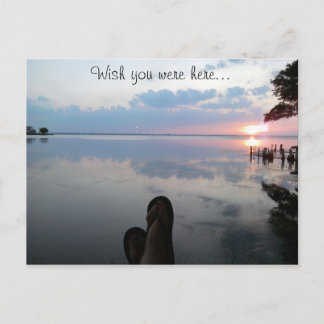 Queria que você estivesse aqui com o cartão de Pos