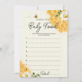 Querida Adivinha o Cartão do Jogo da Comida do Beb