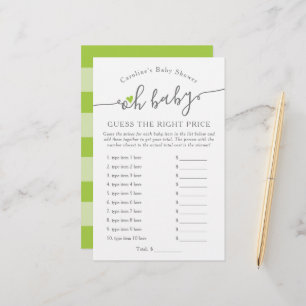 Querida, Adivinha O Preço Certo Do Jogo Do Chá d