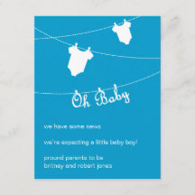 Querida! Anúncio de gravidez