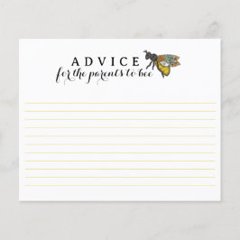 Querida Bee Pais para Bebê Cartão de Aconselhament