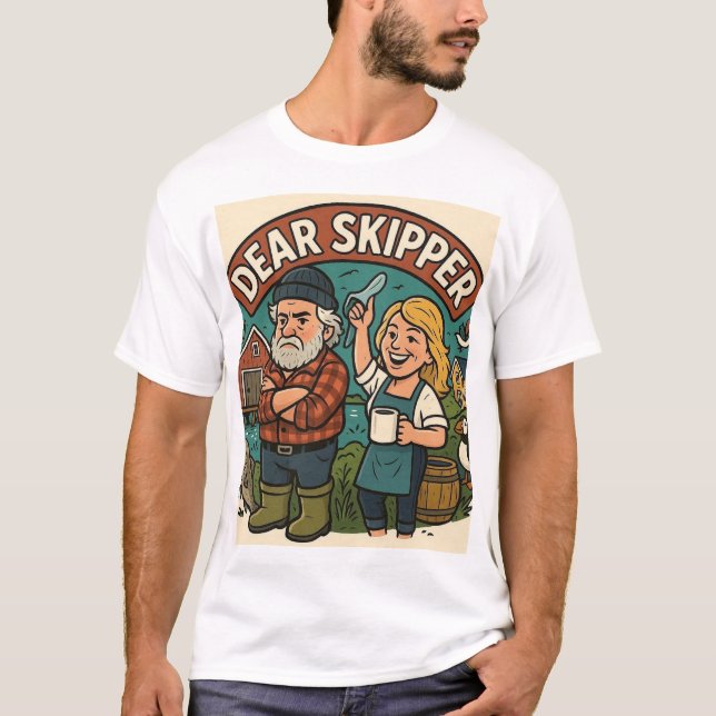 Querida Camisa do Skipper  (Frente)