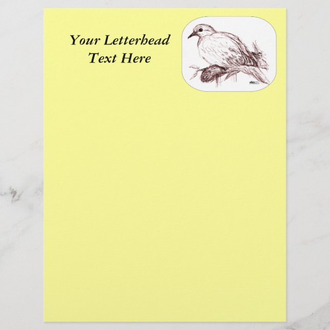 Querida Dove de Luto (Frente)