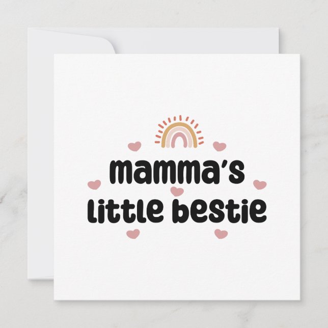 Queridinho da Mamãe – para Mamãe e Bebê (Frente)