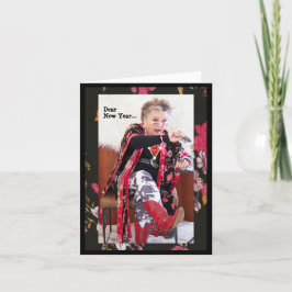 Querido Ano Novo, eu estou implorando Cartão de Bo