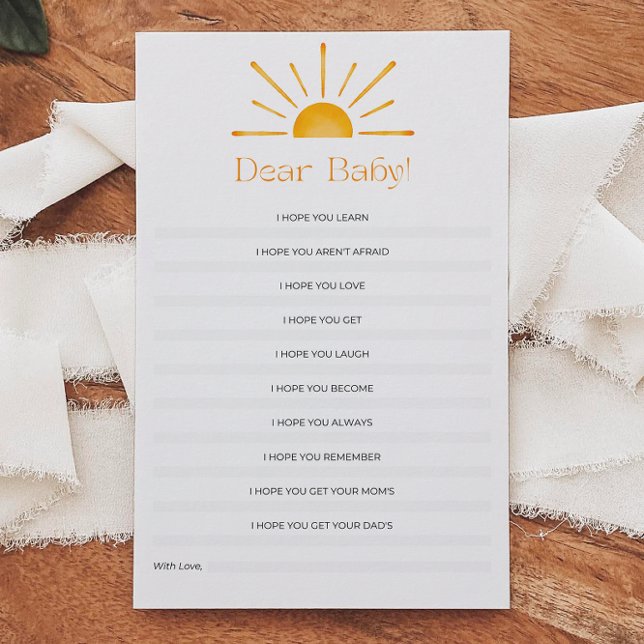 Querido bebê deseja o jogo de Chá de fraldas (Criador carregado)