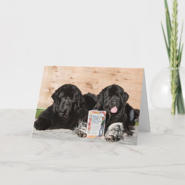 Querido cartão de bebê de boas-vindas com terras n (Frente)