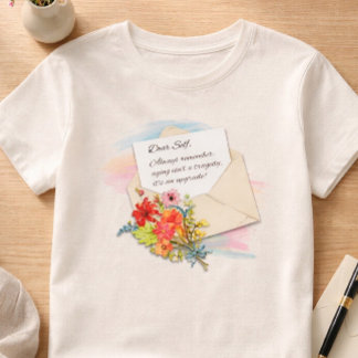 Querido Eu, Envelhecer é uma Atualização Camiseta 