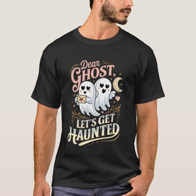 Querido Fantasma Vamos nos Assombrar Camisa Engraç (Frente)