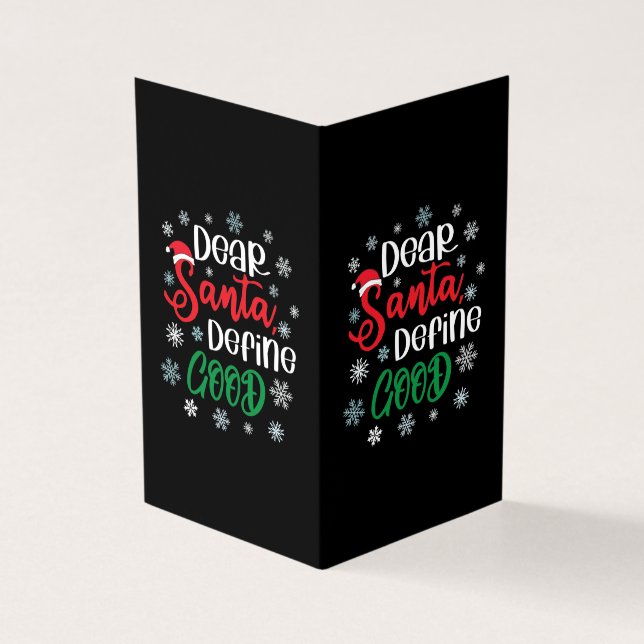 Querido Papai Noel Defina Boas Piadas De Natal (Exterior)