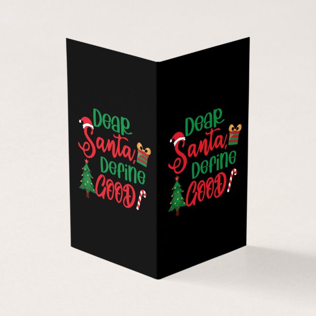 Querido Papai Noel Defina Boas Piadas De Natal (Exterior)