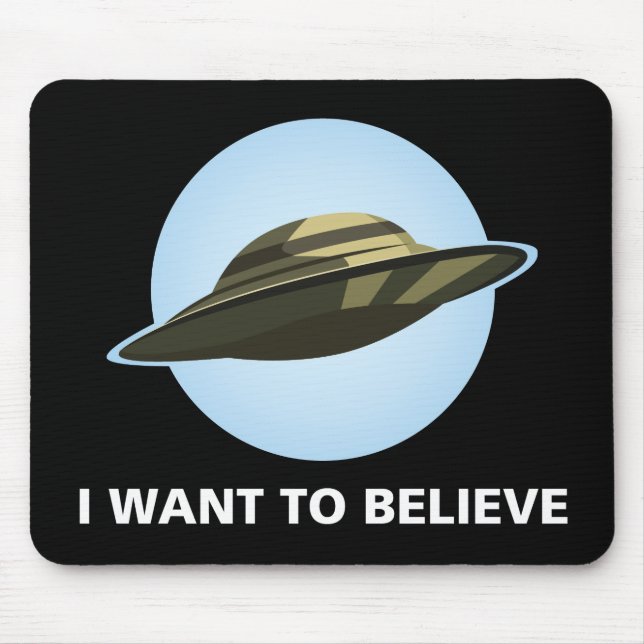 Quero Acreditar No Mouse Pad (Frente)