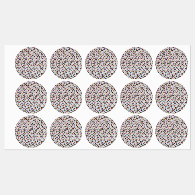 Quero Etiquetas à prova d'água doce (Folha)