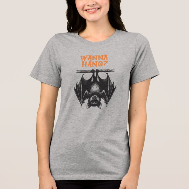 quero pendurar, camisa branca (Frente)