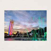Quezon Memorial Circle Park Quezon City na Noite F