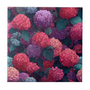 Quic Hydrangeas Cerâmicas Azulejos Para Decoração 