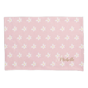 Quic Pink Farmhouse Sweet Daisies Trend Monograma