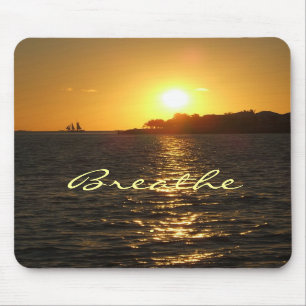 Quilowatt do mousepad do por do sol (vertical)