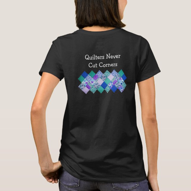 Quilters Corners T-Shirt (Verso)