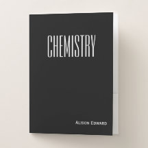 Química de disciplina escolar personalizada de pre