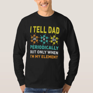 Química de Química Mens Camisetas Vintage Eu Digo