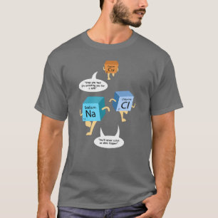 Química Engraçada Mesa periódica T-Shirt