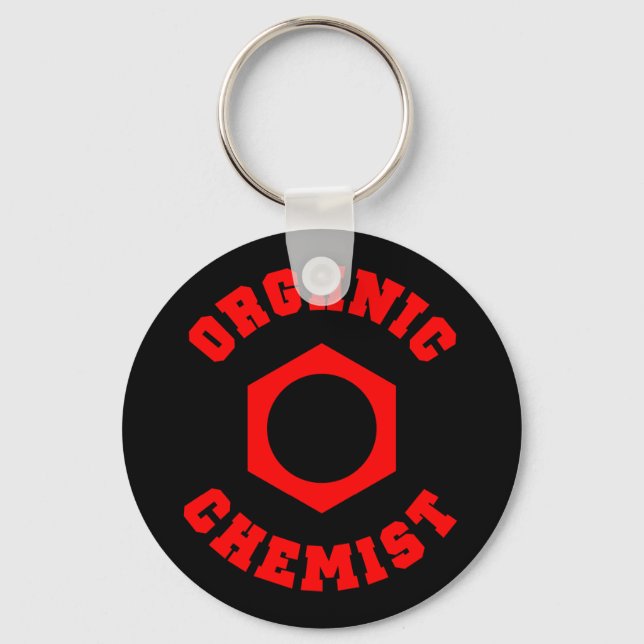 Químico orgânico Chaveiro (Frente)