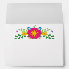 Quinceañera Fiesta floral colorido mexicano
