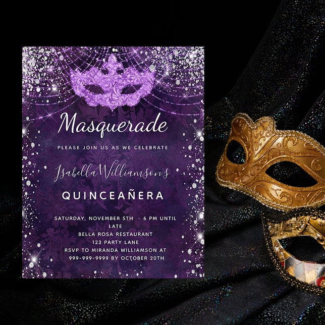 Quinceanera mascarada de orçamento (Criador carregado)