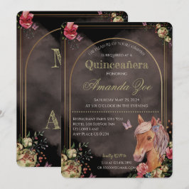 Quinceañera/Sweet 16 Convite para design de Cavalo